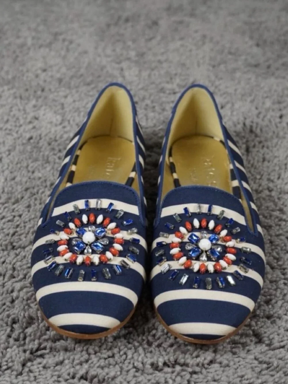 Kate Spade New York Women's Blue and Navy Loafers